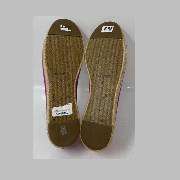 EUC Coach Darcelle Purple Fuchsia Round Toe Slip-On Espadrille Flats Size 9 - Picture 7 of 7
